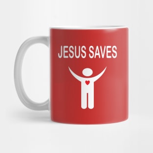 Jesus Saves Mug